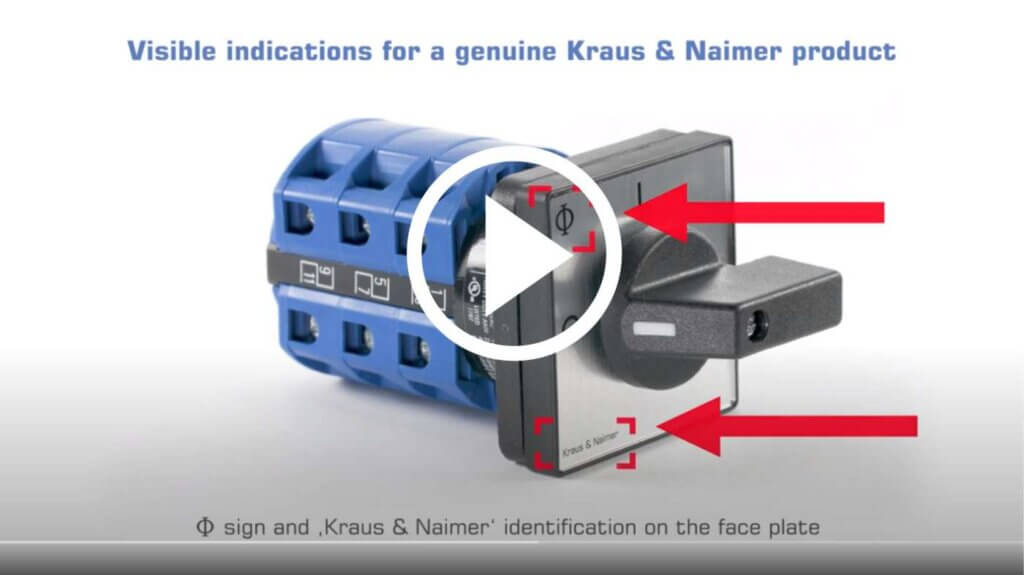 Como identificar se o seu produto Kraus & Naimer é original